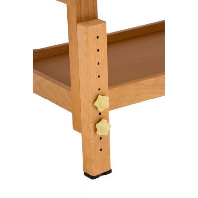 Стационарный массажный стол деревянный FIX-0A