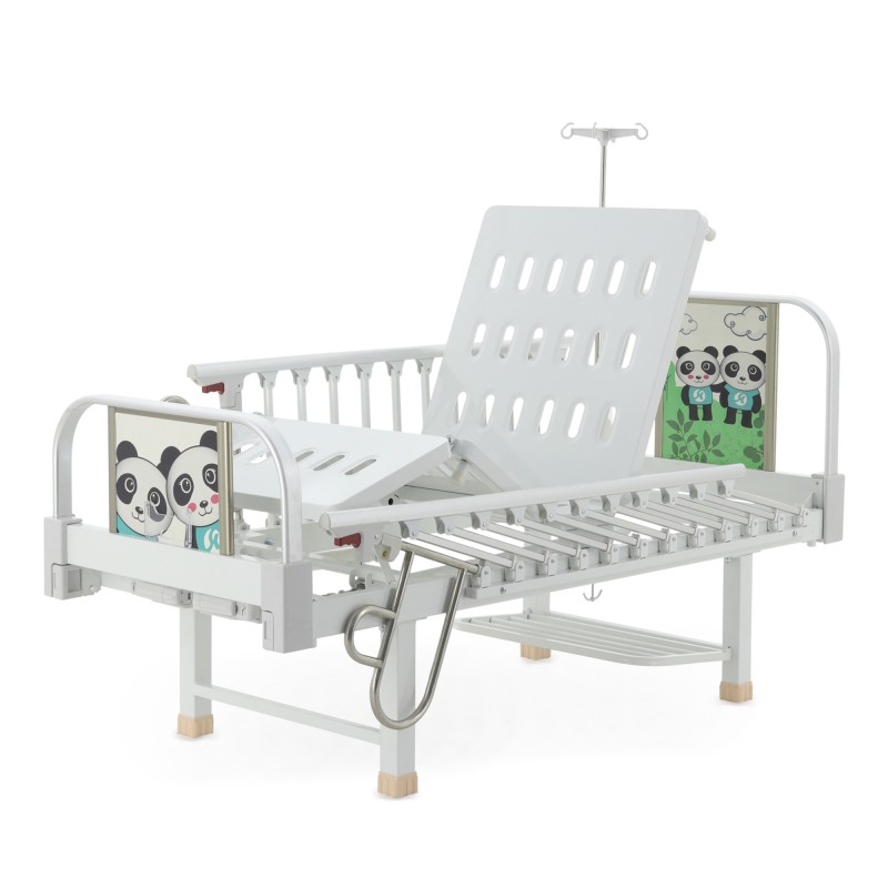 Кровать механическая детская Med-Mos DM-2540 (ABS) белый