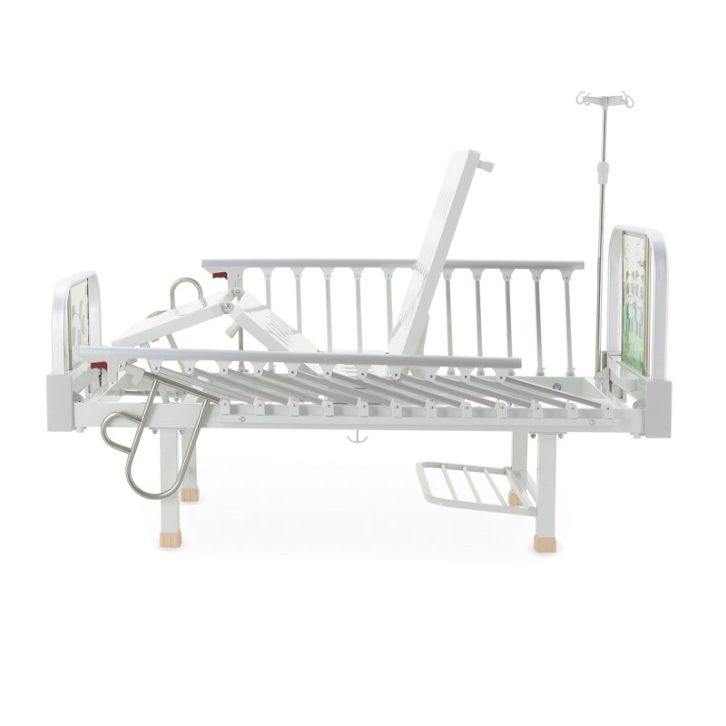 Кровать механическая детская Med-Mos DM-2540 (ABS) белый