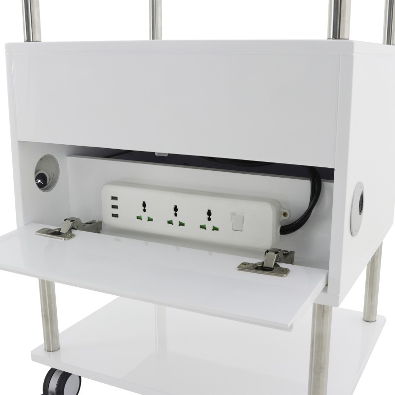 Тумба передвижная с УФ модулем Med-Mos BLZ 026/DP-6052T