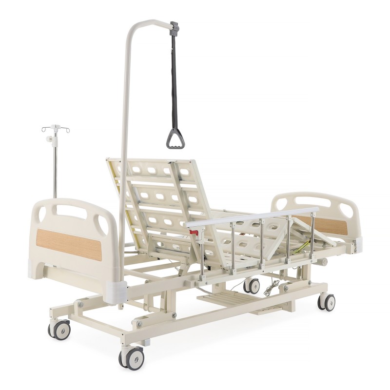 Кровать электрическая Med-Mos DB-6 (ABS) с удлинением для медицинских учреждений и домашнего ухода