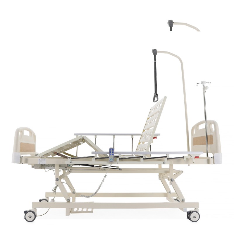 Кровать электрическая Med-Mos DB-6 (ABS) с удлинением для медицинских учреждений и домашнего ухода
