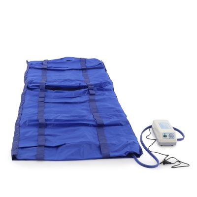 Противопролежневый матрас Med-Mos DL02-I (синий) с чехлом наматрасником (высота 11 см)