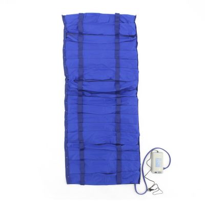 Противопролежневый матрас Med-Mos DL02-I (синий) с чехлом наматрасником (высота 11 см)