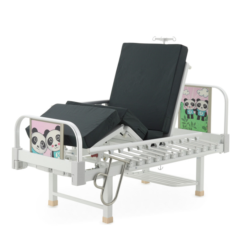 Кровать механическая детская Med-Mos DM-2540 (ABS) розовый