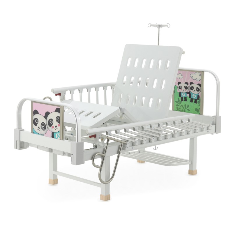 Кровать механическая детская Med-Mos DM-2540 (ABS) розовый