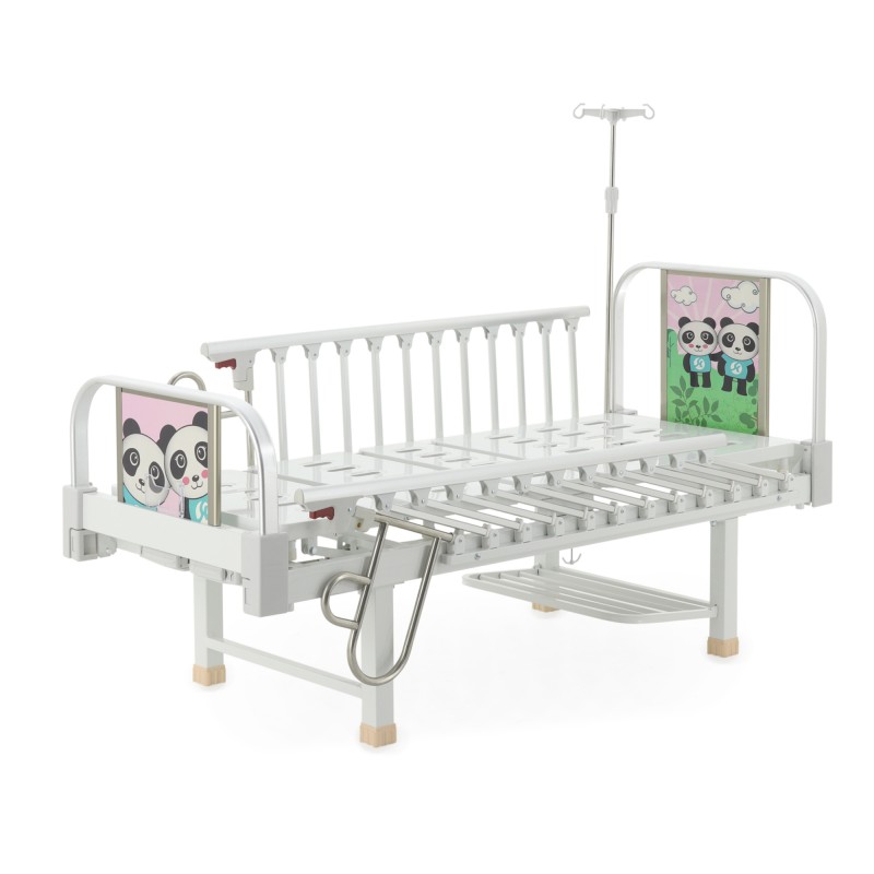 Кровать механическая детская Med-Mos DM-2540 (ABS) розовый