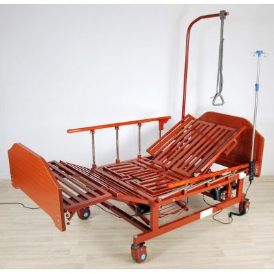 Кровать электрическая Med-Mos DB-11А (МЕ-5228Н-00) с боковым переворачиванием, туалетным устройством и функцией «кардиокресло»