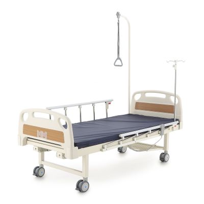 Кровать электрическая Med-Mos DB-7 (MЕ-2018Н-00) (2 функции) с полкой и накроватным столиком