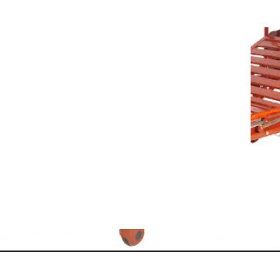 Кровать механическая Med-Mos  (1 функция) E-17B (ММ-1024Н-00) ЛДСП