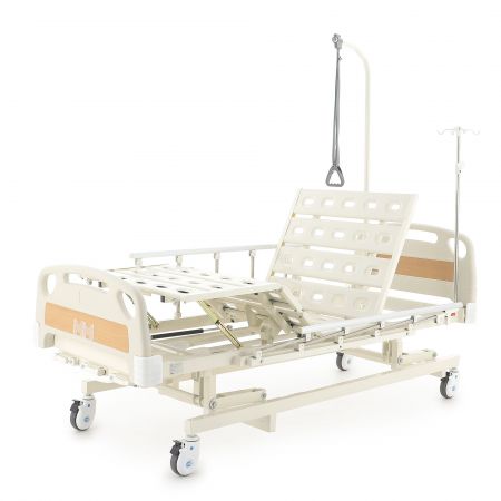Кровать механическая Med-Mos E-31 (ММ-3014Н-00) (3 функции) с растоматом и полкой