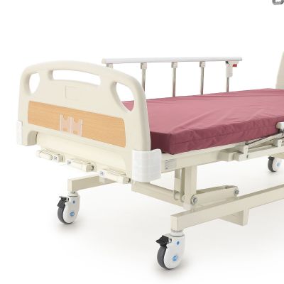 Кровать механическая Med-Mos E-31 (ММ-3014Н-00) (3 функции) с растоматом и полкой