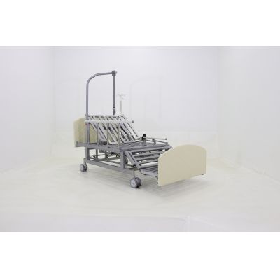 Кровать электрическая Med-Mos DB-11А (МЕ-5228Н-00) белый стандарт с боковым переворачиванием, туалетным устройством и функцией «кардиокресло»