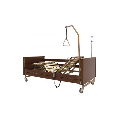 Кровать электрическая Med-Mos YG-1 5 функций   (КЕ-4024М-11) коричневый