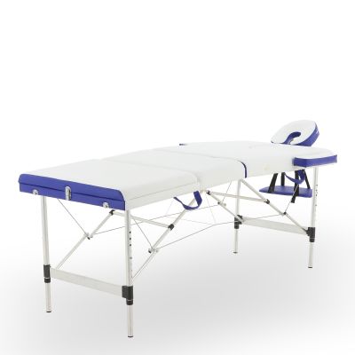 Массажный стол складной алюминиевый Med-Mos JFAL01A 3-х секционный