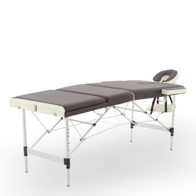 Массажный стол складной алюминиевый Med-Mos JFAL01A (PA3.20.13A-01) 3-х секционный
