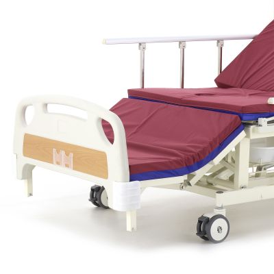 Кровать электрическая Med-Mos DB-11А (МЕ-5218Н-12) с боковым переворачиванием, туалетным устройством и функцией «кардиокресло» и регулировкой высоты